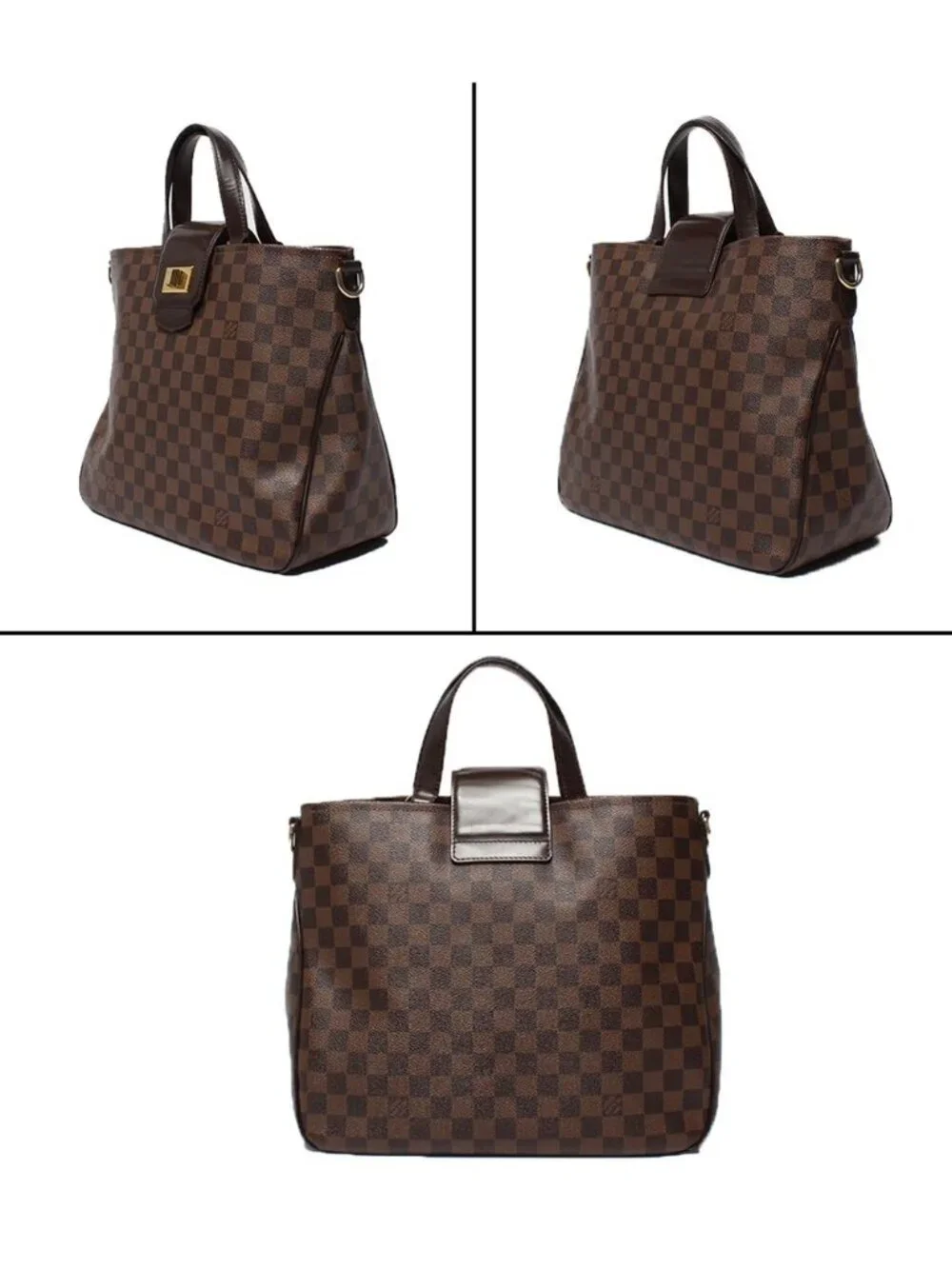 Louis Vuitton 2-Way Shoulder Bag Cabas Rosebery Damier